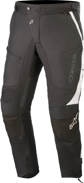 Alpinestars Raider V2 Drystar Motorcycle Textile Pants, Black/White