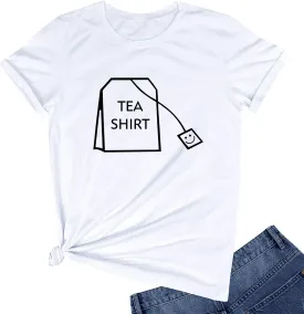 BLACKOO Teen Girl Funny T Shirts Women Cute Tops Junior Graphic Tee