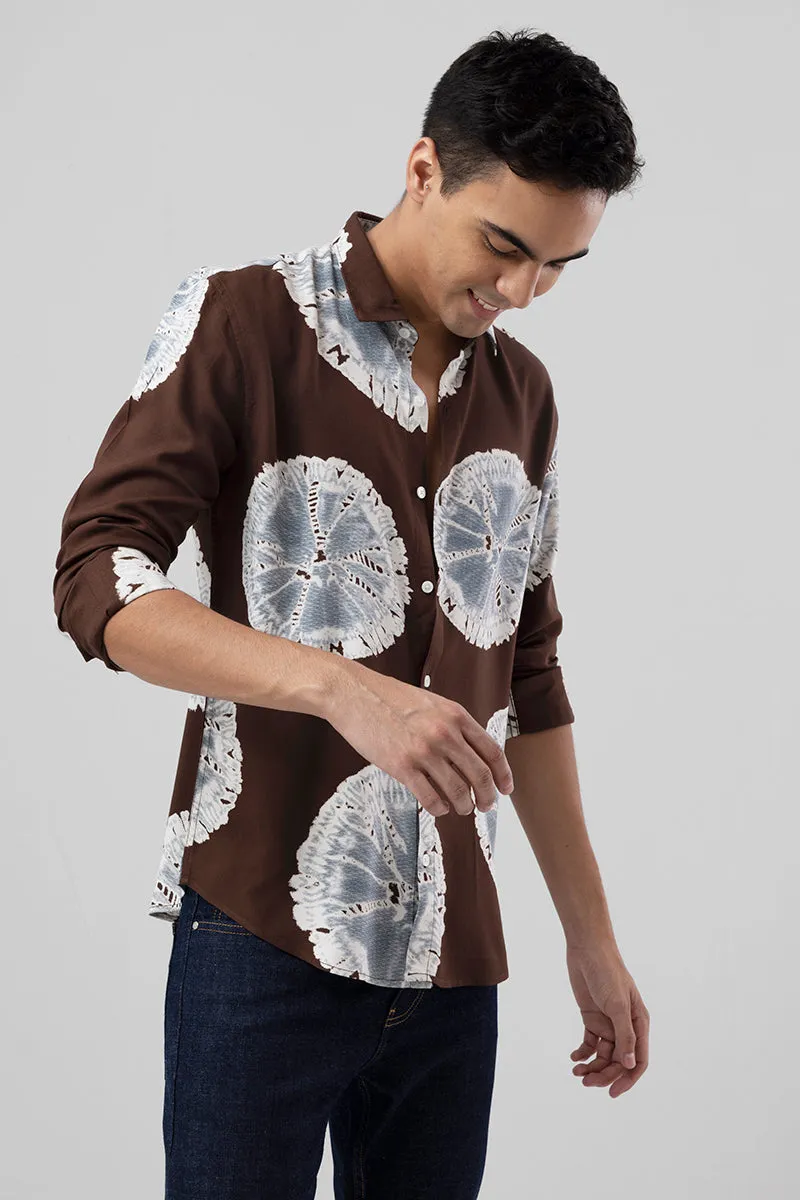 Bloom Patch Brown Shirt