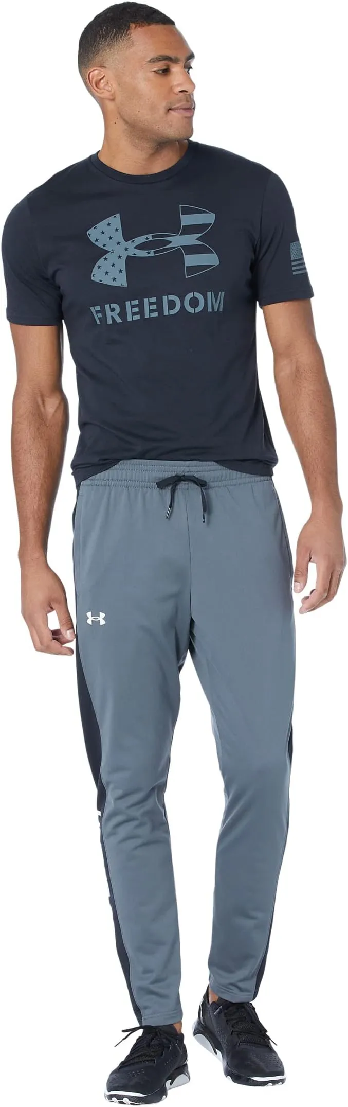 Brawler Pants Under Armor, Pitch Gray/White
