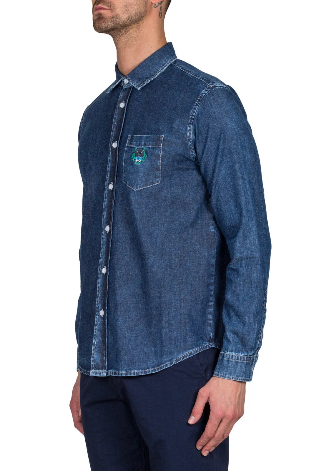 Denim Tiger Overshirt
