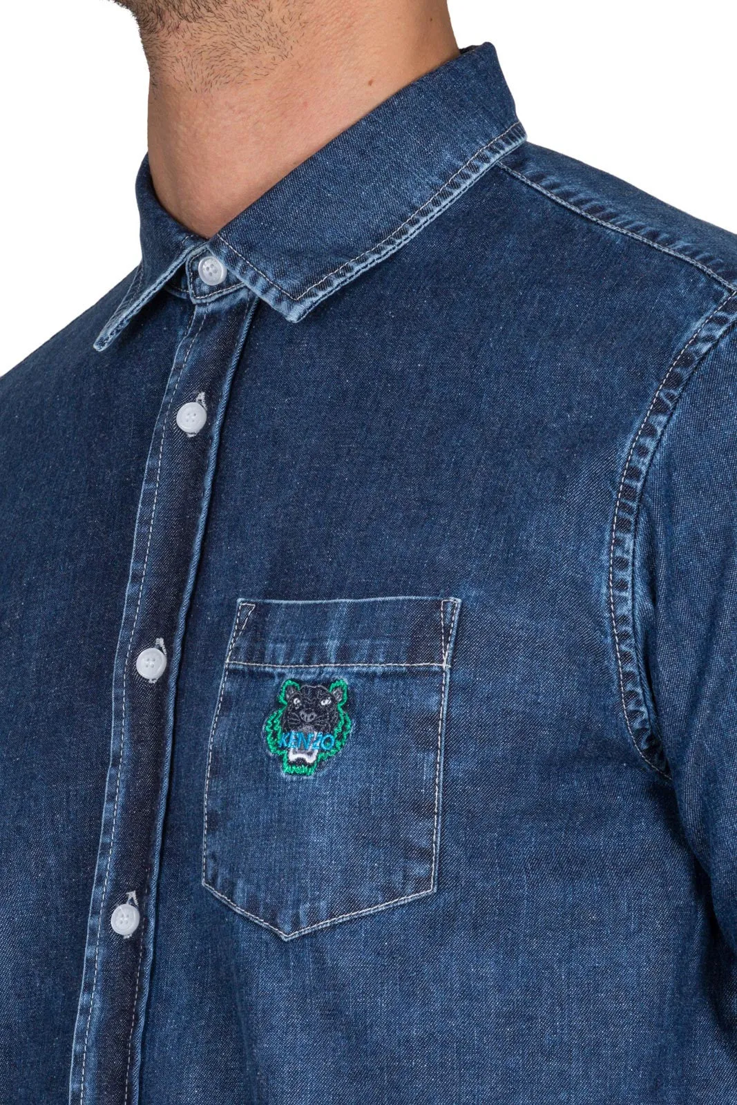 Denim Tiger Overshirt