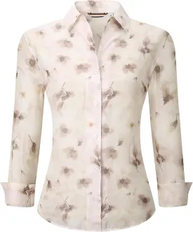 Esabel.C Womens Dress Shirts Cotton Long Sleeve Regular Fit Stretch Button Down Blouse