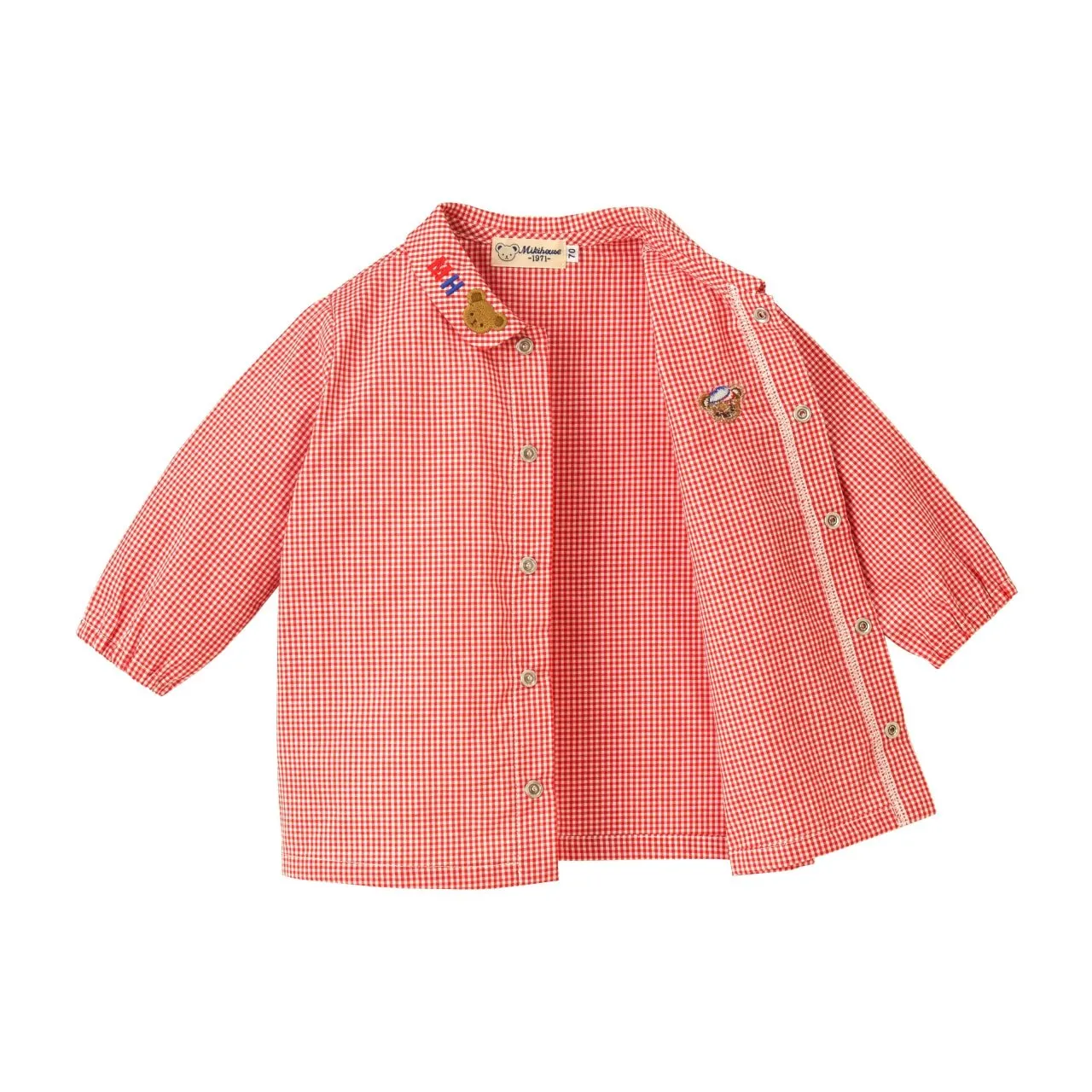 Gingham Blouse