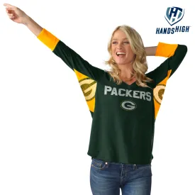 Green Bay Packers Wildcard Long Sleeve Women's Tee