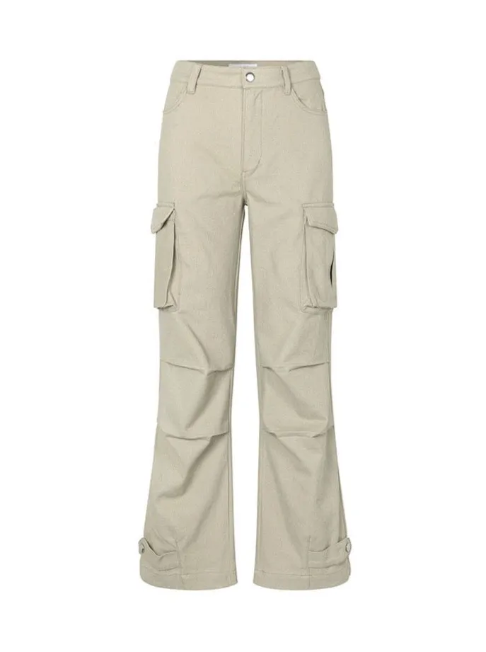JAINE-M FREESIA PANT | GRAY SAND