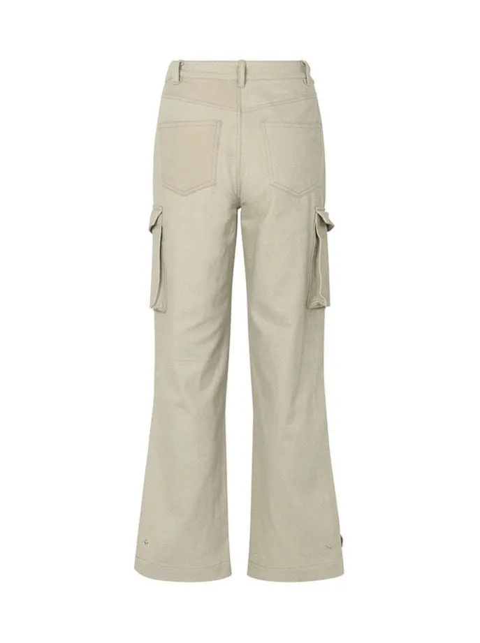JAINE-M FREESIA PANT | GRAY SAND