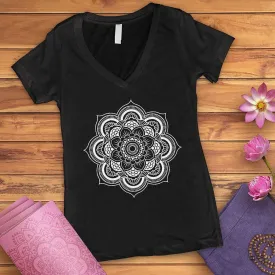 Mandala V-Neck Tee