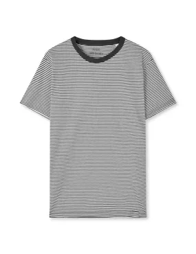 Organic Mini Thor Tee, Black/White