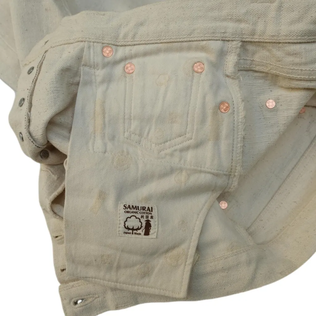 Samurai Jeans S710SC-KI 18oz. Ecru Selvedge Jeans