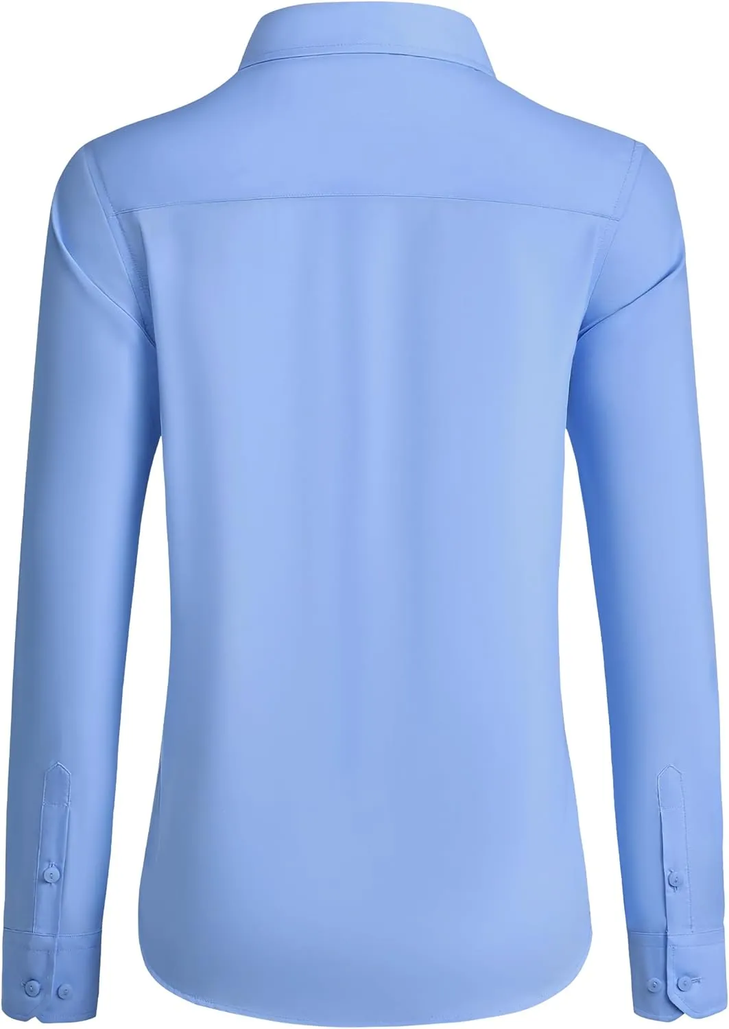 siliteelon Button Down Shirts for Women Wrinkle Free Dress Shirts Long Sleeve Shirts Formal Work Office Blouses Tops