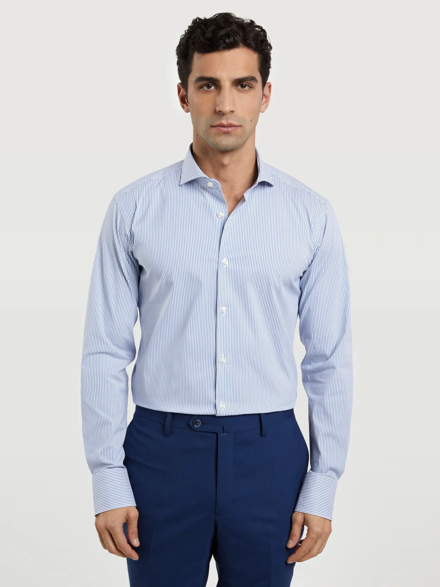 Slim Fit K-Easy Stripes Formal Shirt