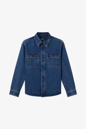 Surchemise Bastian - Indigo Delave