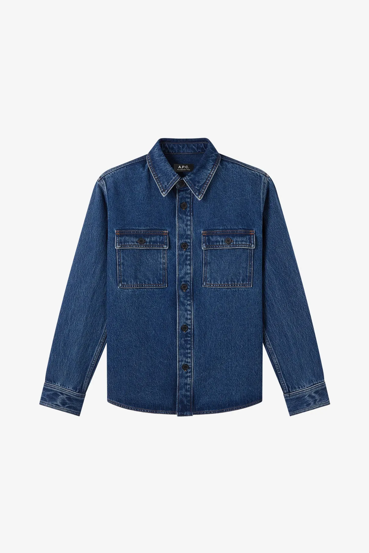 Surchemise Bastian - Indigo Delave