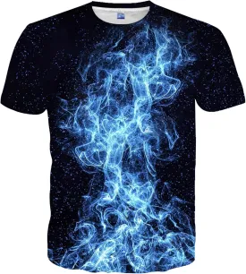 Unisex Novelty Shirts 3D Print Graphic Short Sleeve Shirts for Men Women